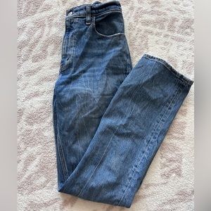 Abercrombie and Fitch The 70’s Vintage Flare Ultra High Rise jeans